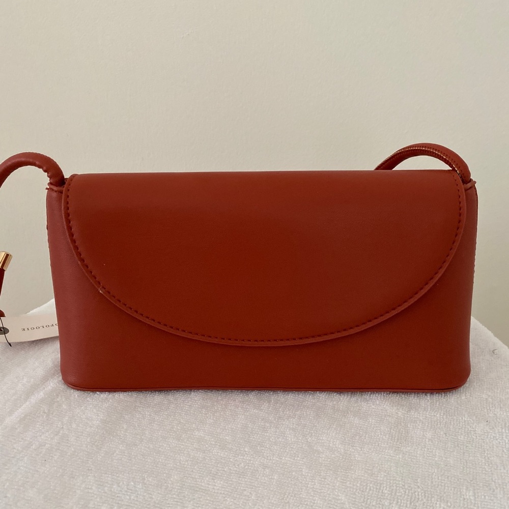 Anthropology Terracotta Shoulder Bag